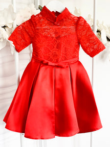 Ariana Dress - Red - RMD010