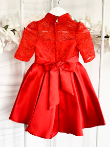 Ariana Dress - Red - RMD010