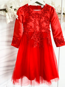 Ruby Dress - Red - RMD022