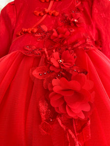 Sweet Tea Dress - Red - RMD023