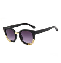 Load image into Gallery viewer, S020 - Black &amp; Gold Sunglass