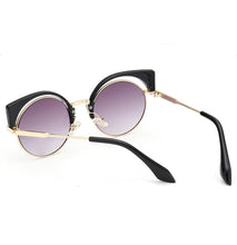 Load image into Gallery viewer, S007 - Black &amp; Gold Sunglass