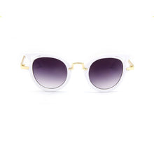 Load image into Gallery viewer, S025 - Cat Eye Sunglass - White