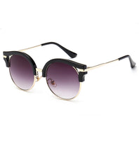 Load image into Gallery viewer, S017 - Black &amp; Gold Sunglass