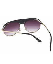 Load image into Gallery viewer, S003 - Black &amp; Gold Sunglass