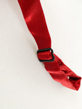 Load image into Gallery viewer, Bow Tie + Suspenders - Red