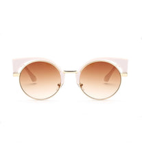 Load image into Gallery viewer, S009 - Ivory &amp; Gold Framed Sunglass