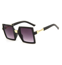Load image into Gallery viewer, S032 - Black &amp; Gold Sunglass