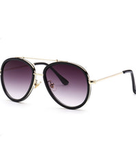 Load image into Gallery viewer, S018 - Black &amp; Gold Sunglass